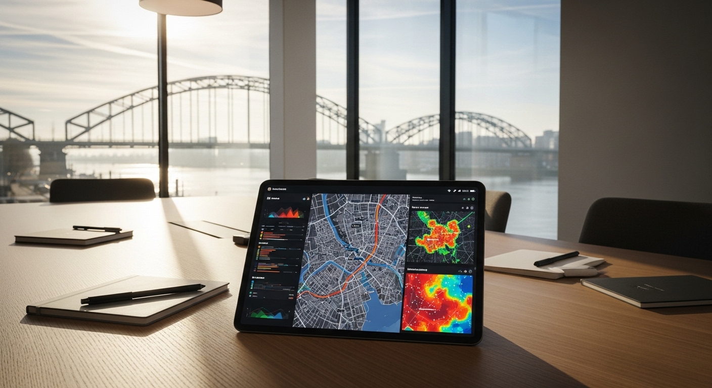 de rijn als kompas een datagedreven locatieanalyse voor uw kantoor in arnhem